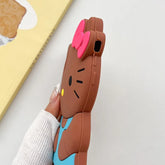 Hello Kitty 3D Bow Silicone Case for iPhone